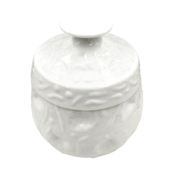 Vintage EL RANCHO Bryce Milk Gass Turnabout Cookie Jar / Canister Mid Century - Picture 5 of 14